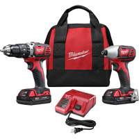 Ensemble deux outils sans fil combin&eacute;s M18, Lithium-ion, 18 V Seaboard Timber Mart