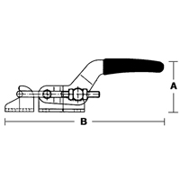 Crampons articul&eacute;s a/cliquet - S&eacute;rie 300, Force de serrage 360 lb Seaboard Timber Mart