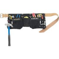 Journeyman's Carpenter Tool Belt, Leather, Black Seaboard Timber Mart