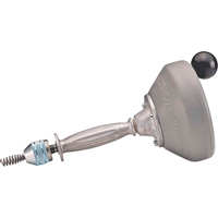 Hand Spinner with C-1IC Auger Cable #K-25-BP, Manual, Bulb, 25' Cable Length, 5/16" Cable Diameter Seaboard Timber Mart