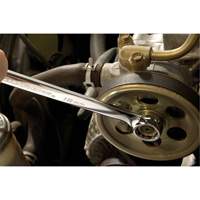 Jeu de cl&eacute;s longues &agrave; coupe &agrave; 12 pans avec pochette &agrave; outils roulable, Combinaison, 15 morceaux, Imp&eacute;rial Seaboard Timber Mart