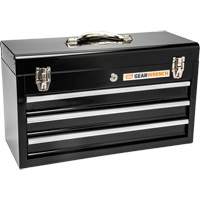 Boîte &agrave; outils portative, 20" la, 3 tiroirs, Noir Seaboard Timber Mart
