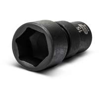 Jeu de 12 douilles m&eacute;triques flexibles universelles &agrave; chocs 1/4" &agrave; 6 pans Seaboard Timber Mart