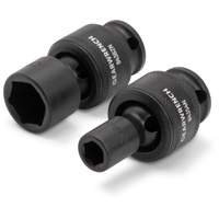 Jeu de 15 douilles m&eacute;triques flexibles universelles &agrave; chocs 3/8" &agrave; 6 pans Seaboard Timber Mart