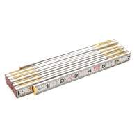 R&egrave;gle en bois pliante, 6' lo, Bois, Graduations de 1/6" Seaboard Timber Mart