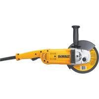 Large Angle Grinder, 7"/9", 120 V, 15 A, 6000 RPM Seaboard Timber Mart