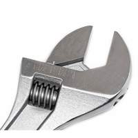 Adjustable Tapered Handle Wrench - Carded, 18" L, 2-1/16"/53 mm Max Width, Chrome/Polished Seaboard Timber Mart