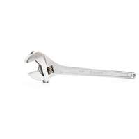 Adjustable Tapered Handle Wrench - Carded, 24" L, 2-7/16"/62 mm Max Width, Chrome/Polished Seaboard Timber Mart