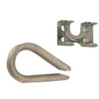 Wire Rope Thimble And Rope Clamp Seaboard Timber Mart
