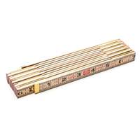 R&egrave;gle pliante, 6' lo, Bois, Graduations de 1/16" Seaboard Timber Mart