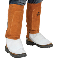 Gu&ecirc;tres en cuir, 14" lo, Lava Brown Seaboard Timber Mart