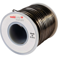 Common Solder, Lead-Free, 95% Tin 5% Antimony, Solid Core, 0.09375" Dia. Seaboard Timber Mart