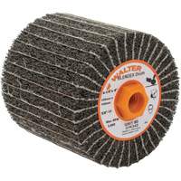 Tambours de finition Two-In-One, 4-1/4" dia. x 4" la, 5/8"-11 Arbre, Grain 80 Seaboard Timber Mart