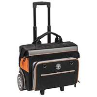 Sac &agrave; outils roulant Tradesman Pro, Polyester balistique, 24 pochettes, Noir/Orange Seaboard Timber Mart