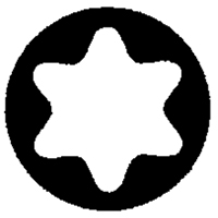 Tournevis Klein a/manche caoutchout&eacute;-Tournevis Torx &agrave; tige ronde Seaboard Timber Mart