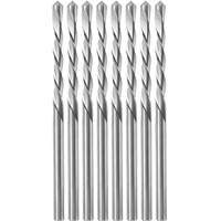 8-Piece Guidepoint Spiral Saw Bit with 1/8" Diameter, 1/8", 3/4" Flute Seaboard Timber Mart