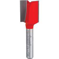 Router Bit - Double Flute Straight Bit, 5/8" Dia., 7/8" H, 2-1/8" L, 1/4" Shank Seaboard Timber Mart