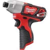 Tournevis &agrave; percussion M12 (outil seulement), 1/4", 1000 lb-po Couple max., 12 V, Lithium-ion Seaboard Timber Mart