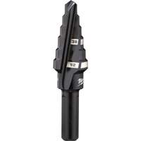 #6 Step Drill Bit, 3/8" - 1/2" , 1/16" Increments, High Speed Steel Seaboard Timber Mart