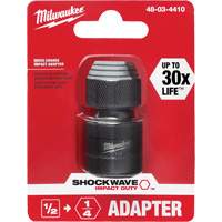 Adaptateur de douille carr&eacute;e &agrave; hexagonale pour tournevis &agrave; percussion Shockwave, Chocs, Prise 1/4", Douille 1/2", 1,875" lo Seaboard Timber Mart