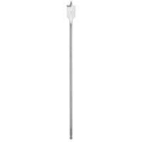 Flat Boring Bit, 7/8" Diameter, 1/4" Hex Shank, 16" Length Seaboard Timber Mart