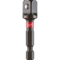 Shockwave Impact Driver Socket Adapter, 1/4" Drive Size, 3/8" Male Size, Ball, 1-7/8" L Seaboard Timber Mart