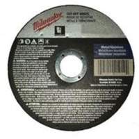 Meules &agrave; tronçonner renforc&eacute;es, 5" x 0,045", Arbre de 7/8", Type 1, Oxyde d'aluminium, 13580 Tr/min Seaboard Timber Mart