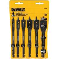 Heavy-Duty Spade Bit Set, 6 Pieces Seaboard Timber Mart