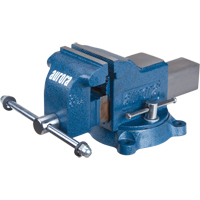 Heavy-Duty Bench Vise, 4" Jaw Width Seaboard Timber Mart