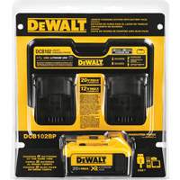 Borne de recharge pour chantier et bloc-piles 4,0 Ah, 12 V/20 V, Lithium-ion Seaboard Timber Mart