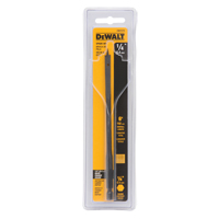 Spade Drill Bit, 1/4" Diameter, 1/4" Shank, 6" Length Seaboard Timber Mart