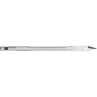 Spade Drill Bit, 5/8" Diameter, 5/8" Shank, 6" Length Seaboard Timber Mart