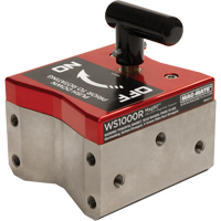 Mag90 On/Off Magnetic Squares, 4-1/4" L x 4" W x 4-3/4" H, 1000 lbs. Seaboard Timber Mart