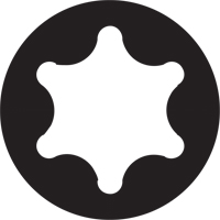 Sixpac Plus Multi-Bit Screwdriver -Replacement Bit, Torx, 6, 1/4" Drive Seaboard Timber Mart