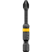 Embout Impact Ready no 2 Phillips 2' de Dewalt, Phillips, Embout #2, Prise 1/4", Longueur 2" Seaboard Timber Mart