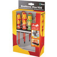 Jeu de tournevis isol&eacute;s 160 i / 168 i /6 VDE, 1000 V, 6 M Seaboard Timber Mart