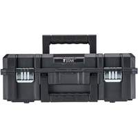 TSTAK&reg; II Tool Box with Flat Top, 17-1/4" x 13" x 6-3/8", Black Seaboard Timber Mart