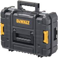 TSTAK&reg; II Tool Box with Flat Top, 17-1/4" x 13" x 6-3/8", Black Seaboard Timber Mart