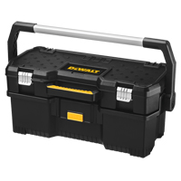 Tote with Power Tool Case, 12-13/16" W x 24 D x 11-3/16" H, Black Seaboard Timber Mart