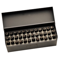 Letter & Number Hand Stamp Set, 36 Pieces Seaboard Timber Mart