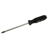 Square Screwdriver, #4 Tip, Round, 9-3/4" L, Plastic Handle Seaboard Timber Mart