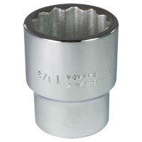Douille, 1-1/2", Prise 1", 12 pans Seaboard Timber Mart