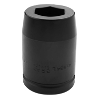 Socket, Impact, 2-1/4", 1-1/2" Drive, 6 Points Seaboard Timber Mart