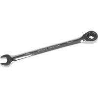 Metric Ratcheting Combination Wrench, 12 Point, 7 mm, Chrome Finish Seaboard Timber Mart
