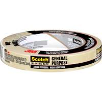 Scotch&reg; Contractor Grade Masking Tape 2020, 18 mm (3/4") x 55 m (180'), Beige Seaboard Timber Mart