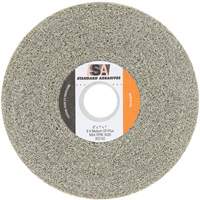 Meule &agrave; usage g&eacute;n&eacute;ral Standard Abrasives, 6" dia., Grain Moyen, Oxyde d'aluminium Seaboard Timber Mart