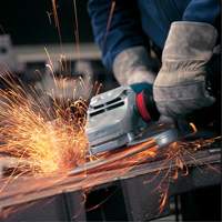 Large Angle Grinder with Rat Tail Handle, 7", 120 V, 15 A, 6500 RPM Seaboard Timber Mart