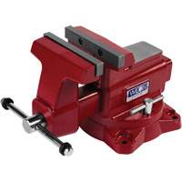 Utility HD Bench Vise, 6-1/2" Jaw Width, 4-1/4" Throat Depth Seaboard Timber Mart