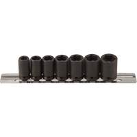 Jeu de douilles magn&eacute;tiques, 7 Mcx, Chocs, Prise de 1/4" Seaboard Timber Mart
