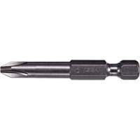 Power Bit, Phillips, #2 Tip, 1/4" Drive Size, 2-3/4" Length Seaboard Timber Mart